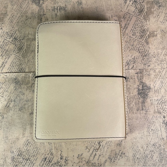 Foxy Fix Handcrafted Tan Leather Notebooks Made in USA - Picture 4 of 9